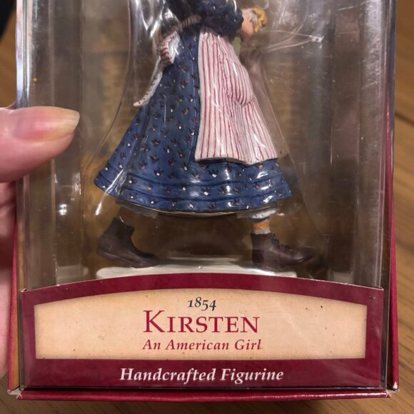 NEW 1854 Kirsten An American Girl Handcrafted Figurine In 2002 Box - Picture 3 of 5